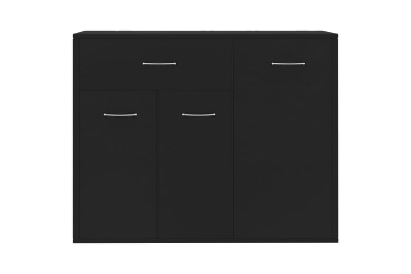 Skænk 88 X 30 X 70 Cm Spånplade Sort - Sort - Opbevaring - Opbevaringsmøbler - Skænke & sideboards