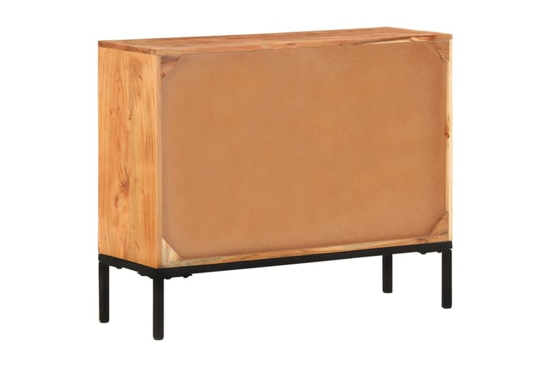 skænk 88x30x73 cm massivt akacietræ - Brun - Opbevaring - Opbevaringsmøbler - Skænke & sideboards