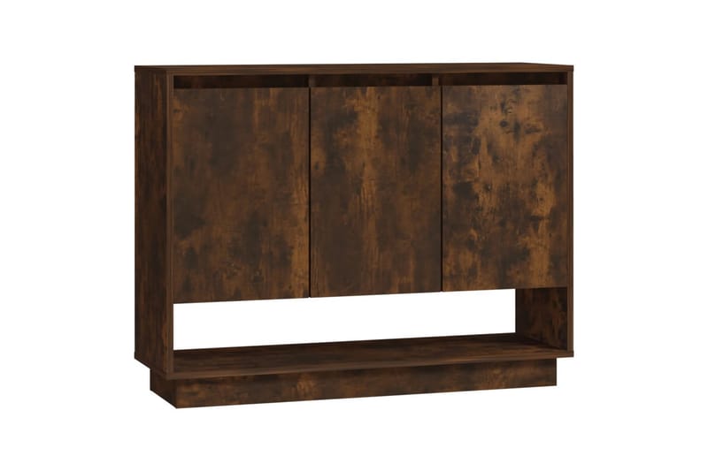 skænk 97x31x75 cm spånplade røget egetræsfarve - Brun - Opbevaring - Opbevaringsmøbler - Skænke & sideboards