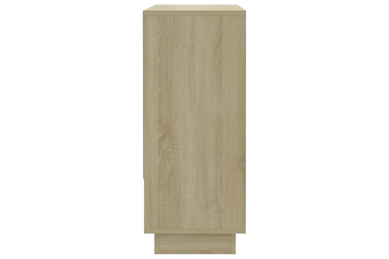 skænk 97x31x75 cm spånplade sonoma-eg - Beige - Opbevaring - Opbevaringsmøbler - Skænke & sideboards