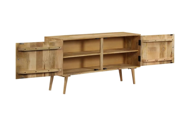 Skænk I Massivt Mangotræ 120 X 30 X 60 Cm - Brun - Opbevaring - Opbevaringsmøbler - Skænke & sideboards