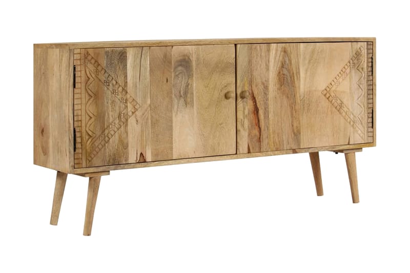 Skænk I Massivt Mangotræ 120 X 30 X 60 Cm - Brun - Opbevaring - Opbevaringsmøbler - Skænke & sideboards