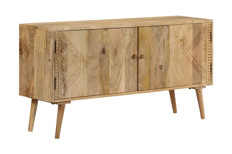 Skænk I Massivt Mangotræ 120 X 30 X 60 Cm - Brun - Opbevaring - Opbevaringsmøbler - Skænke & sideboards