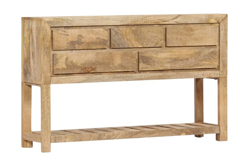 Skænk I Massivt Mangotræ 120 X 30 X 75 Cm - Brun - Opbevaring - Opbevaringsmøbler - Skænke & sideboards