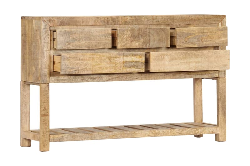 Skænk I Massivt Mangotræ 120 X 30 X 75 Cm - Brun - Opbevaring - Opbevaringsmøbler - Skænke & sideboards