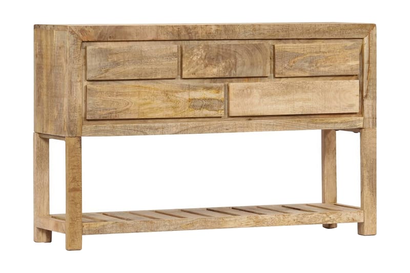 Skænk I Massivt Mangotræ 120 X 30 X 75 Cm - Brun - Opbevaring - Opbevaringsmøbler - Skænke & sideboards