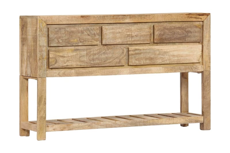 Skænk I Massivt Mangotræ 120 X 30 X 75 Cm - Brun - Opbevaring - Opbevaringsmøbler - Skænke & sideboards