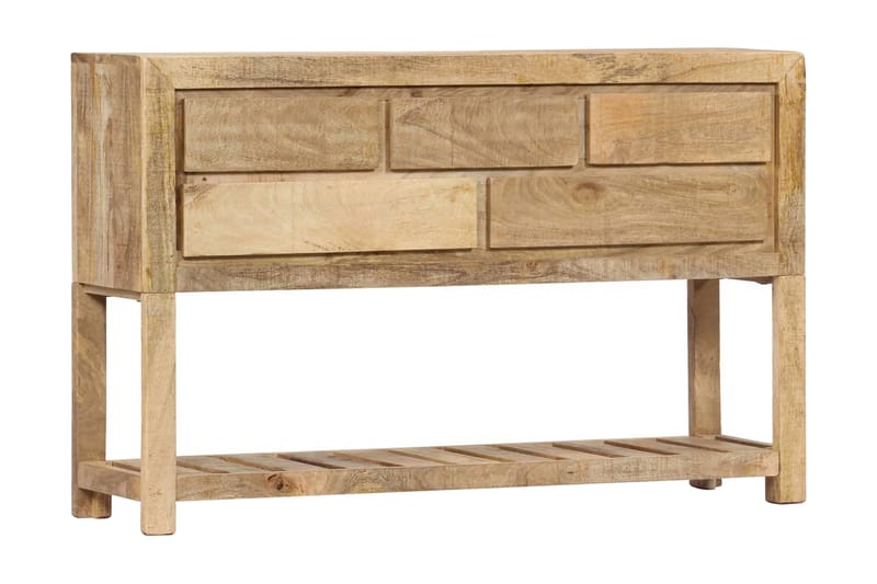 Skænk I Massivt Mangotræ 120 X 30 X 75 Cm - Brun - Opbevaring - Opbevaringsmøbler - Skænke & sideboards