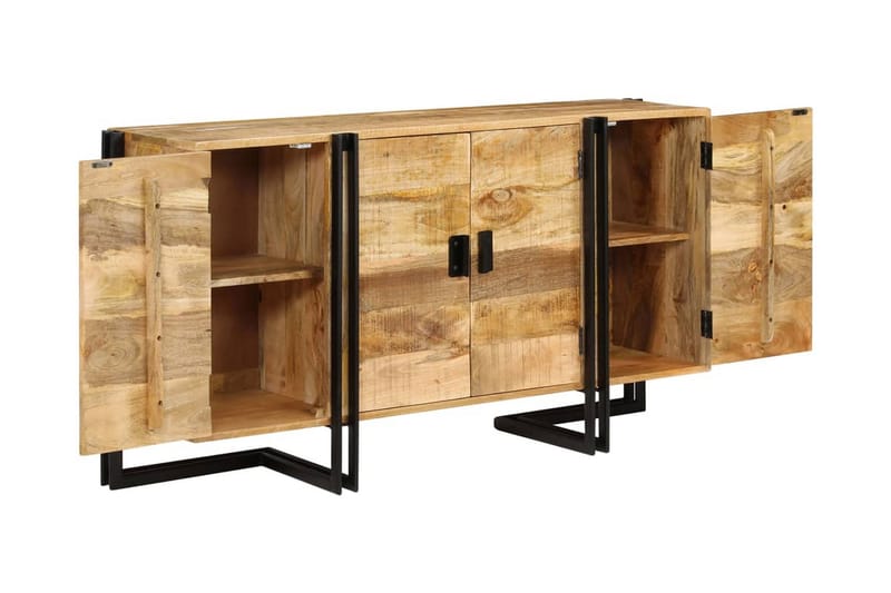 Skænk I Massivt Mangotræ 150 X 40 X 80 Cm - Brun - Opbevaring - Opbevaringsmøbler - Skænke & sideboards