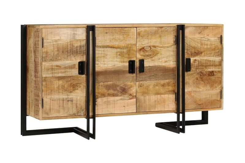 Skænk I Massivt Mangotræ 150 X 40 X 80 Cm - Brun - Opbevaring - Opbevaringsmøbler - Skænke & sideboards