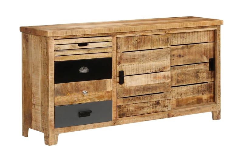 Skænk I Massivt Mangotræ 160 X 40 X 80 Cm - Brun - Opbevaring - Opbevaringsmøbler - Skænke & sideboards