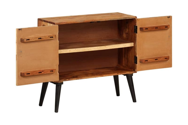 Skænk I Massivt Mangotræ 85 X 30 X 75 Cm - Brun - Opbevaring - Opbevaringsmøbler - Skænke & sideboards