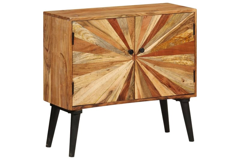 Skænk I Massivt Mangotræ 85 X 30 X 75 Cm - Brun - Opbevaring - Opbevaringsmøbler - Skænke & sideboards