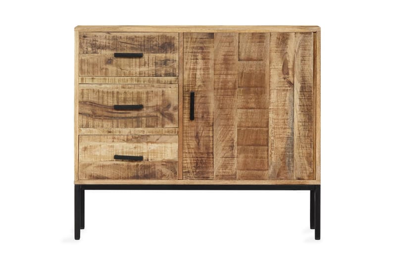 Skænk Massivt Mangotræ 88 X 30 X 71 Cm - Brun - Opbevaring - Opbevaringsmøbler - Skænke & sideboards