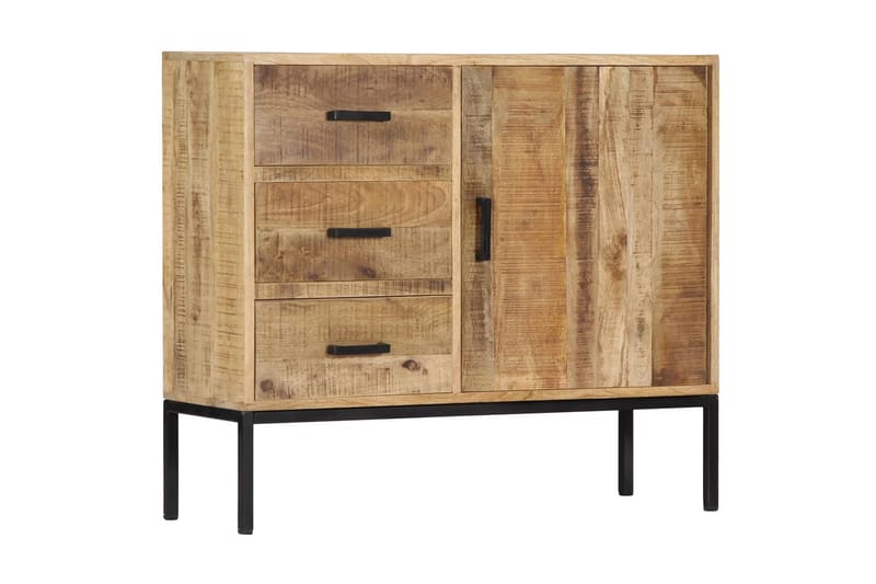 Skænk Massivt Mangotræ 88 X 30 X 71 Cm - Brun - Opbevaring - Opbevaringsmøbler - Skænke & sideboards