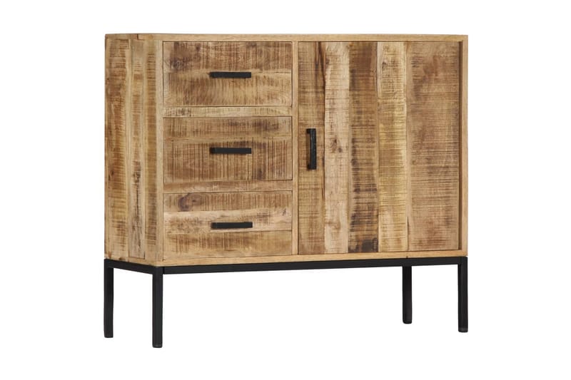 Skænk Massivt Mangotræ 88 X 30 X 71 Cm - Brun - Opbevaring - Opbevaringsmøbler - Skænke & sideboards