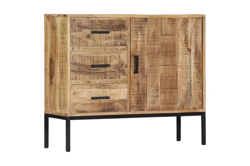 Skænk Massivt Mangotræ 88 X 30 X 71 Cm - Brun - Opbevaring - Opbevaringsmøbler - Skænke & sideboards