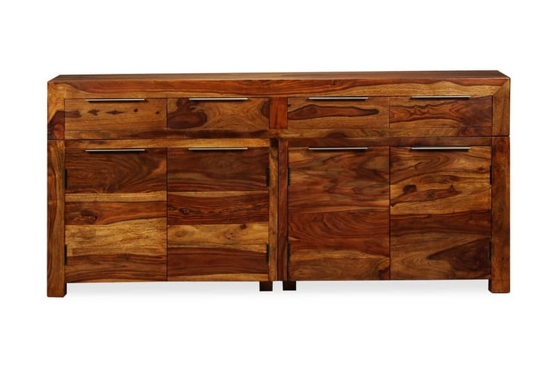 Skænk Massivt Sheeshamtræ 160 X 35 X 75 Cm - Brun - Opbevaring - Opbevaringsmøbler - Skænke & sideboards