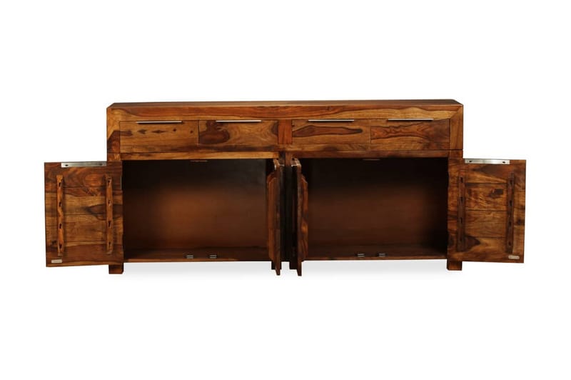 Skænk Massivt Sheeshamtræ 160 X 35 X 75 Cm - Brun - Opbevaring - Opbevaringsmøbler - Skænke & sideboards