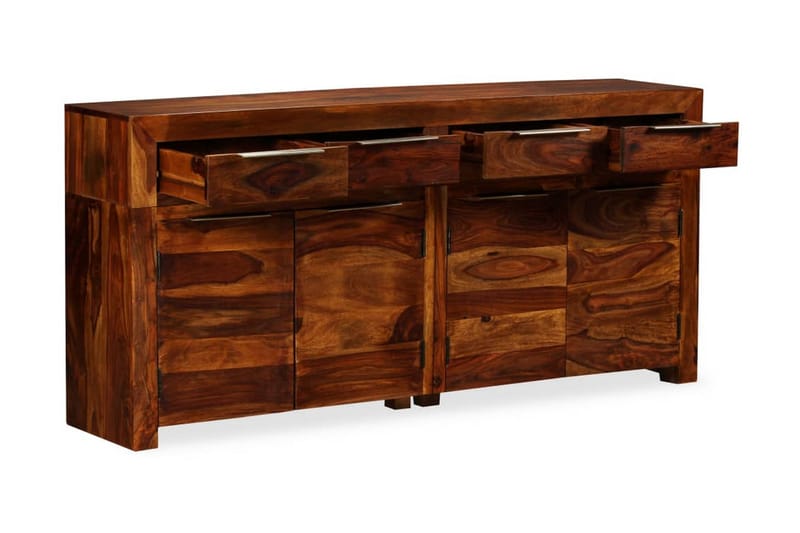 Skænk Massivt Sheeshamtræ 160 X 35 X 75 Cm - Brun - Opbevaring - Opbevaringsmøbler - Skænke & sideboards