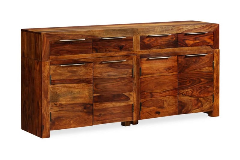 Skænk Massivt Sheeshamtræ 160 X 35 X 75 Cm - Brun - Opbevaring - Opbevaringsmøbler - Skænke & sideboards