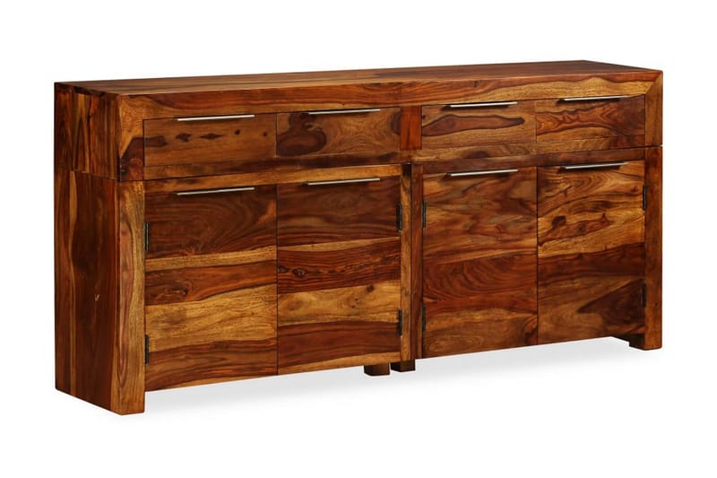 Skænk Massivt Sheeshamtræ 160 X 35 X 75 Cm - Brun - Opbevaring - Opbevaringsmøbler - Skænke & sideboards