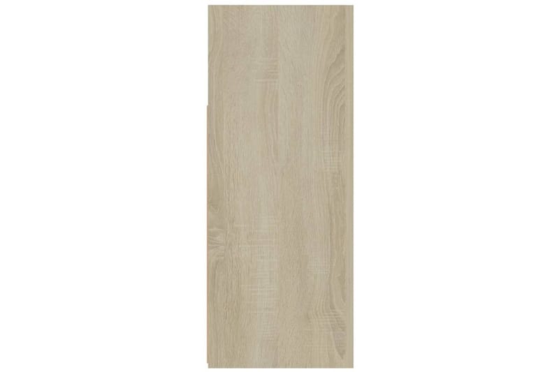 skænk med LED-lys 115,5x30x75 cm sonoma-eg - Brun - Opbevaring - Opbevaringsmøbler - Skænke & sideboards