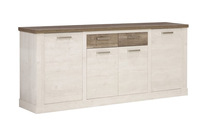 Talebi Skænk 41x213 cm - Brun / hvid - Skænke & sideboards