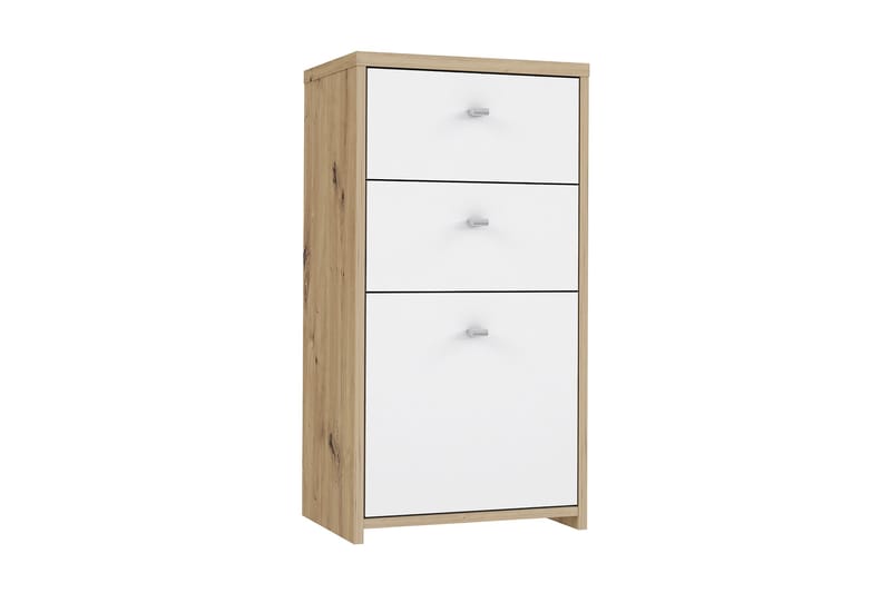 Toledor Skænk 74x40 cm - Brun / hvid - Opbevaring - Opbevaringsmøbler - Skænke & sideboards