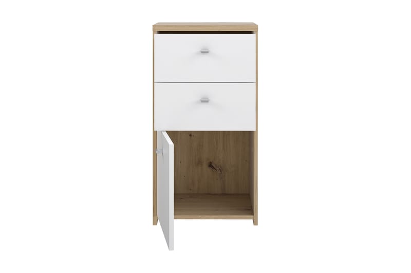 Toledor Skænk 74x40 cm - Brun / hvid - Opbevaring - Opbevaringsmøbler - Skænke & sideboards