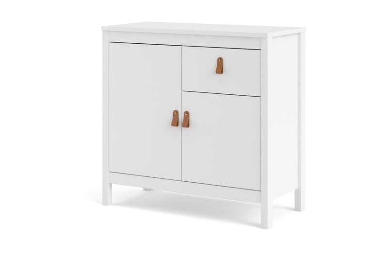 Vallvidera Sideboard 38x82 cm - Hvid/Natur - Opbevaring - Opbevaringsmøbler - Skænke & sideboards