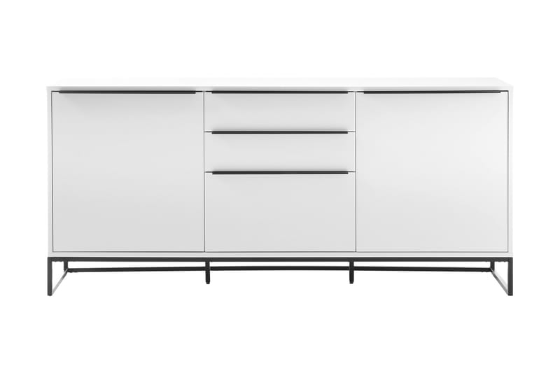 Wainfelin Sidebord 184 cm - Hvid/Sort - Opbevaring - Opbevaringsmøbler - Skænke & sideboards