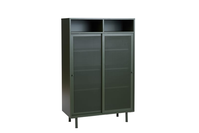 Annabel Highboard - Grøn - Opbevaring - Skab - Skabe