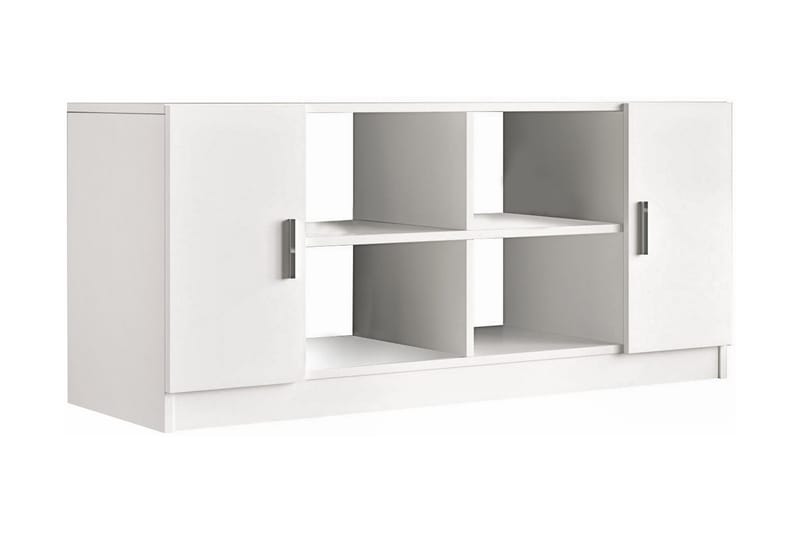 Barrock Highboard 46x140 cm - Hvid - Opbevaring - Skab - Skabe