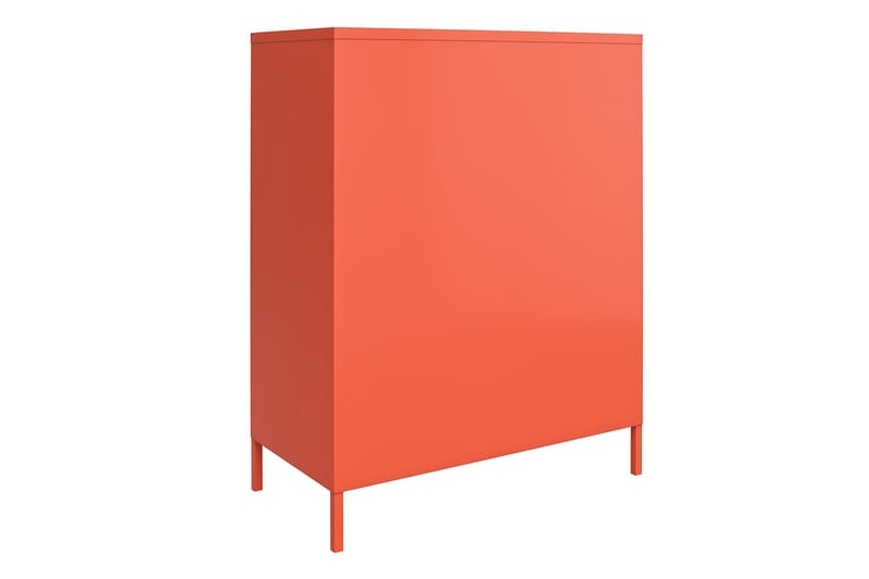 Cache Opbevaringsskab 80x40 cm 2 Låger Orange - Novogratz - Opbevaring - Skab - Skabe