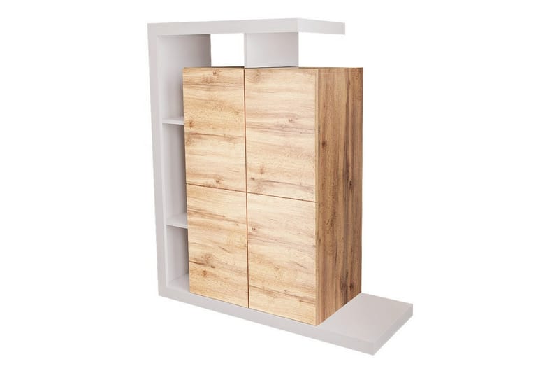 Carbost Highboard - Hvid - Opbevaring - Skab - Skabe