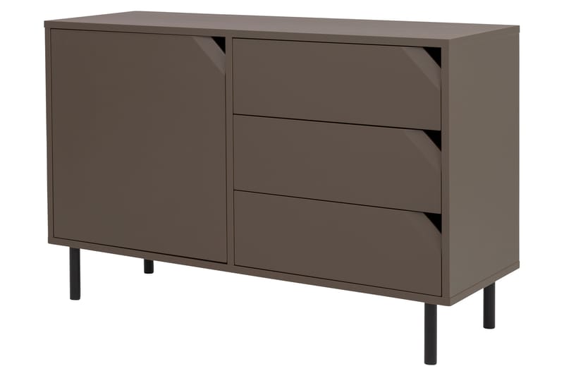 Corner Sideboard 118 cm - Beige - Opbevaring - Skab - Skabe