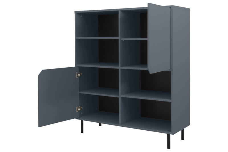 Corner Skabskommode 118 cm - Blå - Opbevaring - Opbevaringsmøbler - Skænke & sideboards