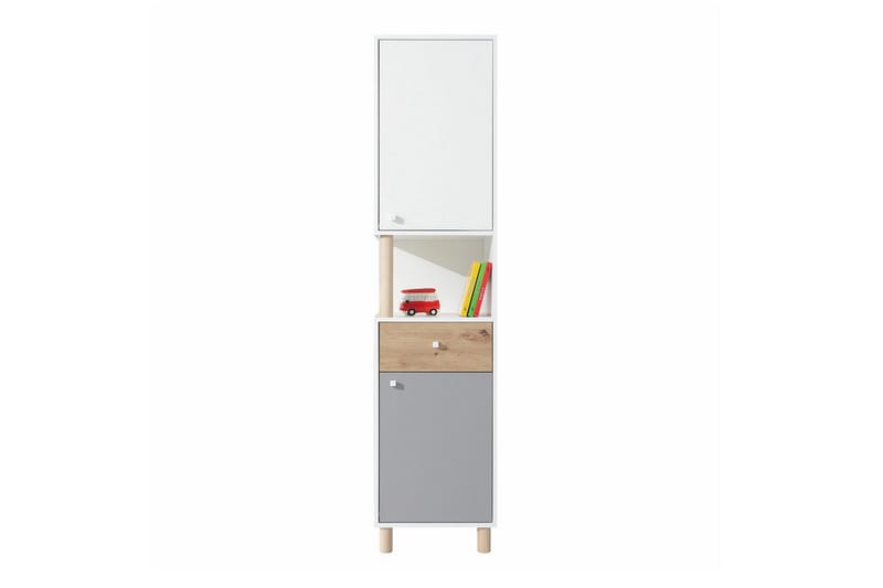 Edinbane Highboard - Hvid - Opbevaring - Skab - Skabe