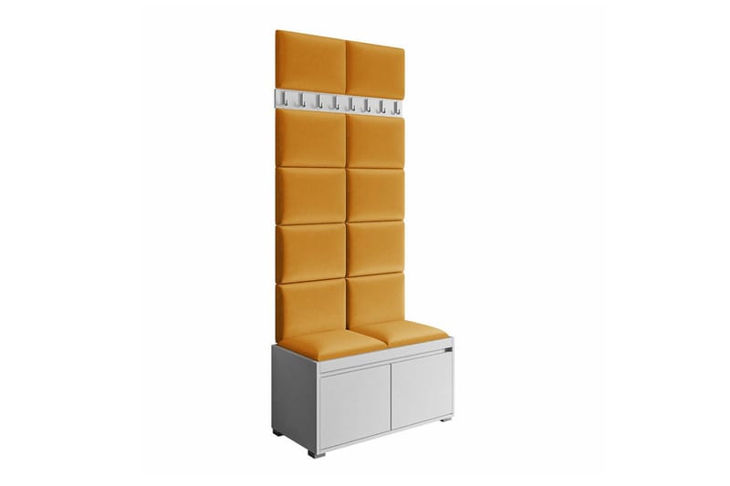 Kenmare Highboard - Gul/Vit - Opbevaring - Skab - Skabe