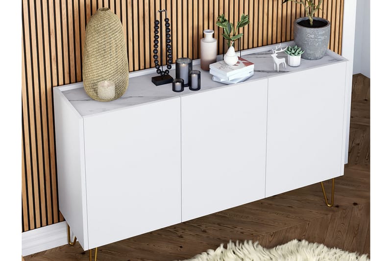 Klinkerville Highboard - Hvid - Skabe