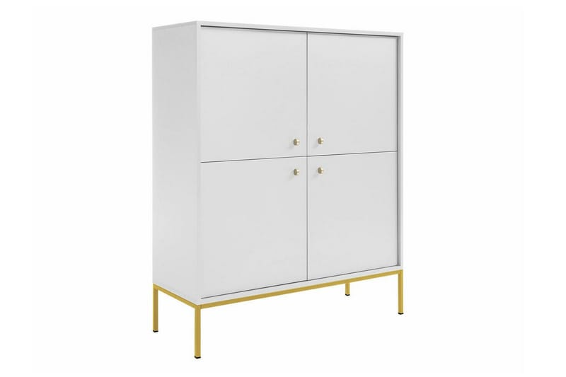 Klinkerville Highboard - Hvid - Skabe