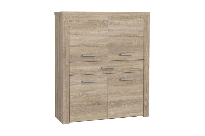 Loannia Highboard 42x117 cm - Brun - Opbevaring - Skab - Skabe