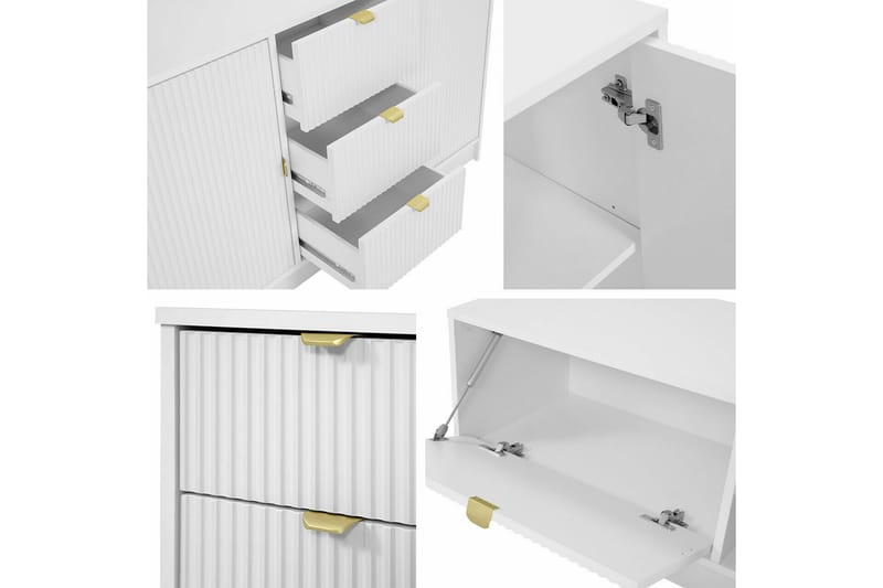 Novaj Highboard - Sort - Opbevaring - Skab - Skabe