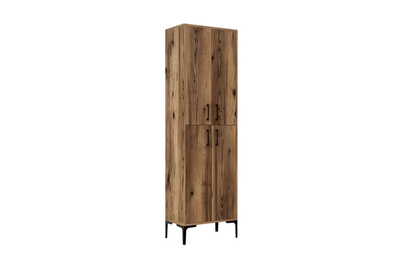 Retzow Highboard 60x35 cm - Mørkebrun - Opbevaring - Skab - Skabe