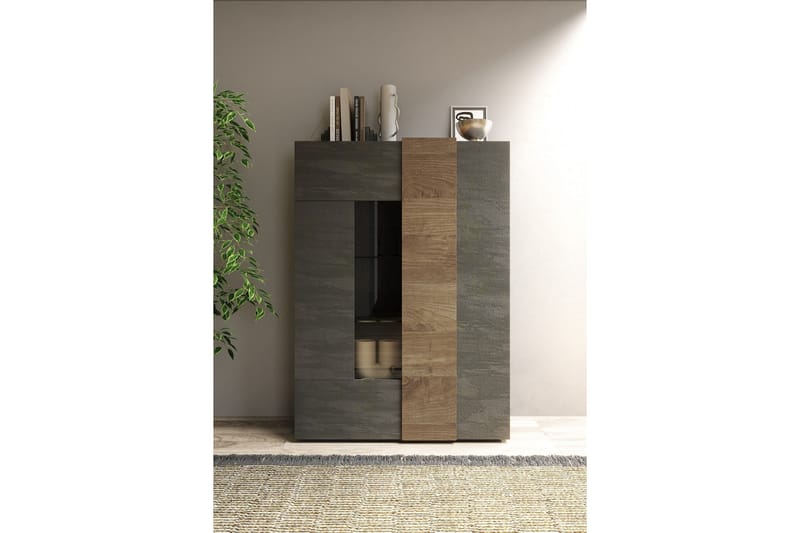 Venrivo Højskab 44x121x168 cm - Grå/Taupe - Opbevaring - Skab - Skabe