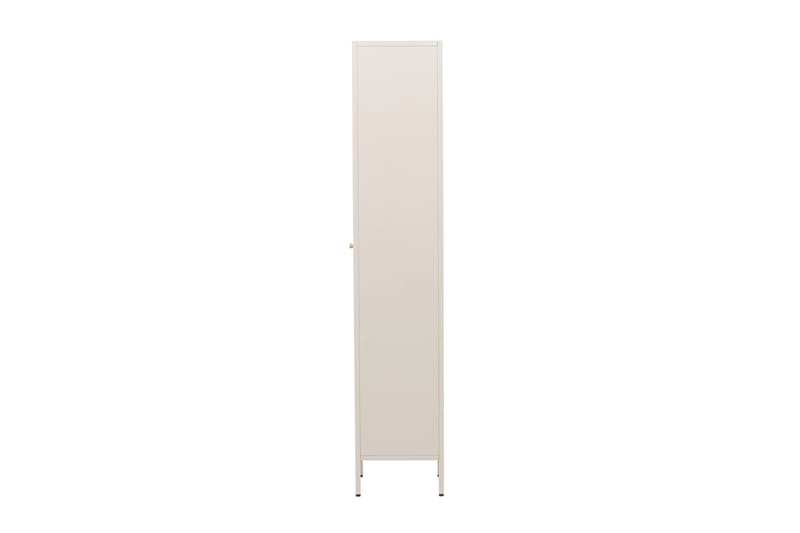 Cali Vitrineskab 37x180 cm - Beige - Opbevaring - Skab - Vitrineskabe