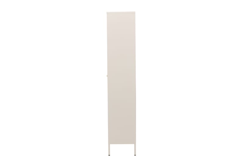 Lima Vitrineskab 80x180 cm - Beige - Opbevaring - Skab - Vitrineskabe