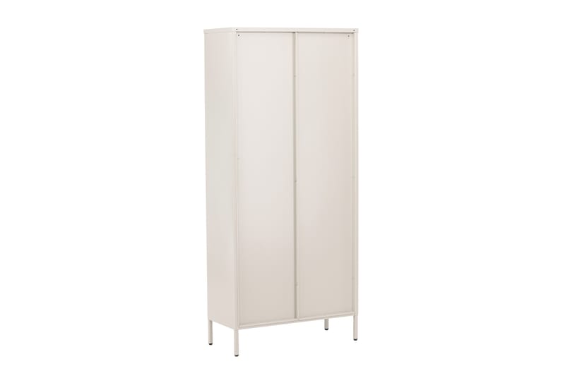 Lima Vitrineskab 80x180 cm - Beige - Opbevaring - Skab - Vitrineskabe