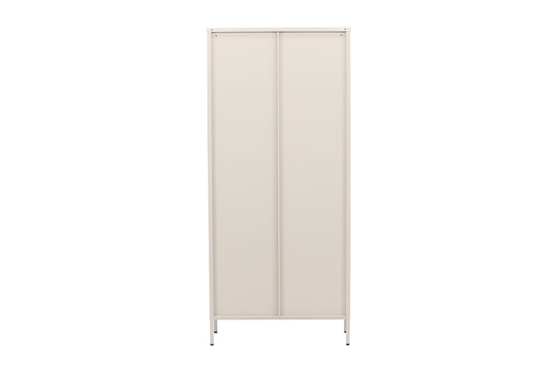 Lima Vitrineskab 80x180 cm - Beige - Opbevaring - Skab - Vitrineskabe